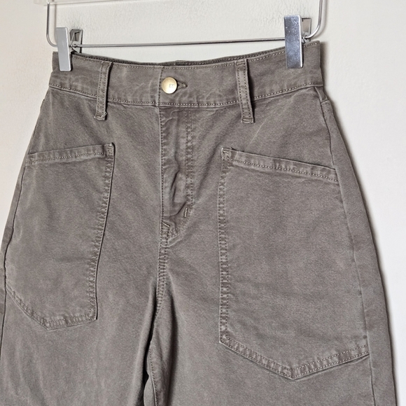 High-Waisted Gray Women's Pants - Picture 6 of 12